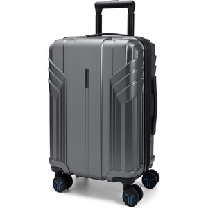image:imageBAGSMART 2 Piece Luggage 20 Inch Carry On Suitcase with Spinner Wheels Polycarbonate Material BlueGray