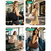 image:imageBAGSMART Gym Bag for Women Lightweight Personal Item Travel Bag Puffer Duffle Bag 2PC Travel Bag Quilted Carry On Weekender Overnight Bag Puffy Duffel Bag for Travel Water ResistantBrownBrown