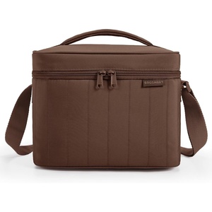 image:imageBAGSMART Lunch Box for Women Insulated Lunch Bag Leakproof Cute Adult Lightweight Quilted Reusable Cooler for Office Work Picnic Travel Lunch Tote with Adjustable Shoulder Strap Coffee BrownCoffee Brown