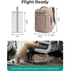image:imageBAGSMART 35L Travel Backpack for Women amp Men Fits 17Inch Laptop Airline Approved Carry On Backpack with Wet Pocket amp Shoe Pouch WaterResistant Personal Item Travel Bag BlackBrown