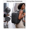 image:imageBAGSMART Backpack for Women Travel Backpack with Large Side Pocket 156 Inch Work College Backpack Purse Waterproof Business Teacher Laptop Bag Camel156 Incamel