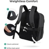 image:imageBAGSMART Backpack for Women Travel Backpack with Large Side Pocket 156 Inch Work College Backpack Purse Waterproof Business Teacher Laptop Bag Camel173 Incamel