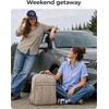 image:imageBAGSMART Backpack for Women Travel Backpack with Large Side Pocket 156 Inch Work College Backpack Purse Waterproof Business Teacher Laptop Bag Camel173 Incamel