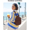 image:imageBAGSMART Backpack for Women Travel Backpack with Large Side Pocket 156 Inch Work College Backpack Purse Waterproof Business Teacher Laptop Bag Camel97 Inchocolate