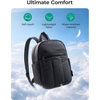 image:imageBAGSMART Backpack for Women Travel Backpack with Large Side Pocket 156 Inch Work College Backpack Purse Waterproof Business Teacher Laptop Bag Camel97 Inpink