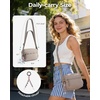 image:imageBAGSMART Cross Body Purse Small Crossbody Bags for Women Travel Purse Casual Shoulder Handbag WalletBlack
