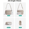 image:imageBAGSMART Cross Body Purse Small Crossbody Bags for Women Travel Purse Casual Shoulder Handbag WalletBrown
