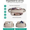 image:imageBAGSMART Cross Body Purse Small Crossbody Bags for Women Travel Purse Casual Shoulder Handbag WalletCoffee Brown