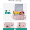 image:imageBAGSMART Insulated Lunch Bags for Women Cute Quilted Lunch Box Lightweight Puffy Padded Waterproof Lunch Tote Reusable Lunch Cooler for Work Picnic Travel BlackberryBlackberry