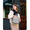 image:imageBAGSMART Insulated Lunch Bags for Women Cute Quilted Lunch Box Lightweight Puffy Padded Waterproof Lunch Tote Reusable Lunch Cooler for Work Picnic Travel BlackberryLight Blue
