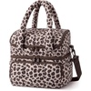 image:imageBAGSMART Insulated Lunch Bags for Women Cute Quilted Lunch Box Lightweight Puffy Padded Waterproof Lunch Tote Reusable Lunch Cooler for Work Picnic Travel BlackberryPrintLeopard