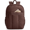 image:imageBAGSMART Backpack for Women Travel Backpack with Large Side Pocket 156 Inch Work College Backpack Purse Waterproof Business Teacher Laptop Bag Camel156 Inchocolate