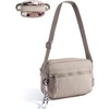 image:imageBAGSMART Cross Body Purse Small Crossbody Bags for Women Travel Purse Casual Shoulder Handbag WalletBrown