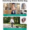 image:imageBAGSMART 2 Set Gym Bag for Women Yoga Bag with Water Bottle Holder Camel  For yoga travel sports dance 25L pilates bag overnight duffle bagChocolate