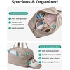 image:imageBAGSMART 2 Set Gym Bag for Women Yoga Bag with Water Bottle Holder Camel  For yoga travel sports dance 25L pilates bag overnight duffle bagGreen