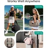 image:imageBAGSMART Tennis Gym Bag for Women 3in1 Sports Duffle Sling Backpack  Fits 40oz Tumblers 156 Laptop amp Shoes Converts to a Gym Duffle Travel Sling or Court Backpack for 2 RacketsPaddlesKBlackberry Purple