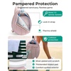 image:imageBAGSMART Tennis Gym Bag for Women 3in1 Sports Duffle Sling Backpack  Fits 40oz Tumblers 156 Laptop amp Shoes Converts to a Gym Duffle Travel Sling or Court Backpack for 2 RacketsPaddlesVMocha Brown