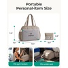image:imageBAGSMART Small Gym Bag for Women 2 Set Travel Duffel Bags Camel  20L small gym bag cute duffle bag for travel lightweight carry on bag weekender overnight bag hospital bagNavy
