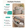 image:imageBAGSMART Small Gym Bag for Women 2 Set Travel Duffel Bags Camel  20L small gym bag cute duffle bag for travel lightweight carry on bag weekender overnight bag hospital bagBlack