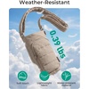image:imageBAGSMART 40oz Water Bottle Holder with Strap Quilted Crossbody Purse Drink Carrier Gym Accessories for WomenChocolate