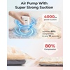 image:imageBAGSMART Vacuum Seal Storage Bags for Clothing Travel 18 Pack Travel Essentials Bundle includes Laundry Bag amp Waterproof Shoe Bag amp TSA Approved Toiletry Bag Hand Pump IncludedGray
