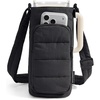 image:imageBAGSMART 40oz Water Bottle Holder with Strap Quilted Crossbody Purse Drink Carrier Gym Accessories for WomenBlack