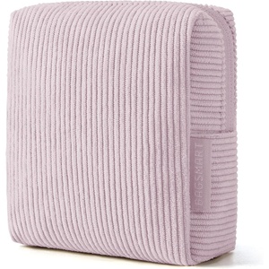 image:imageBAGSMART Small Corduroy Makeup Bag Cosmetic Pouch for Women with Pocket  For Purse Toiletry Pouch Soft Mini Cosmetics Bag Travel Essentials Cute Make Up Pouch with Slipin Pocket01Lavender Purple Mini