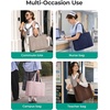 image:imageBAGSMART Tote Bag for Women with Compartments Work Tote Bag with ZipperBrown