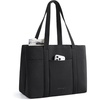 image:imageBAGSMART Tote Bag for Women with Compartments Work Tote Bag with ZipperBlack