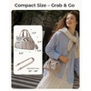 image:imageBAGSMART Crossbody Bags for Women Puffy Travel Purse Small Wallet HandbagsBaby Pink