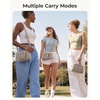 image:imageBAGSMART Crossbody Bags for Women Puffy Travel Purse Small Wallet HandbagsBrown