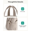 image:imageBAGSMART Crossbody Bags for Women Puffy Travel Purse Small Wallet HandbagsCoffee Brown