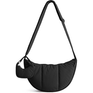 image:imageBAGSMART Puffer Crossbody Bags for Women with Pouch 2Piece Hobo PursesBlack